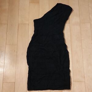 Scene body con single sleeve dress sz. S